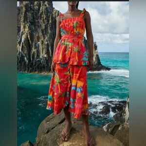 NWT Farm Rio Midi Dress